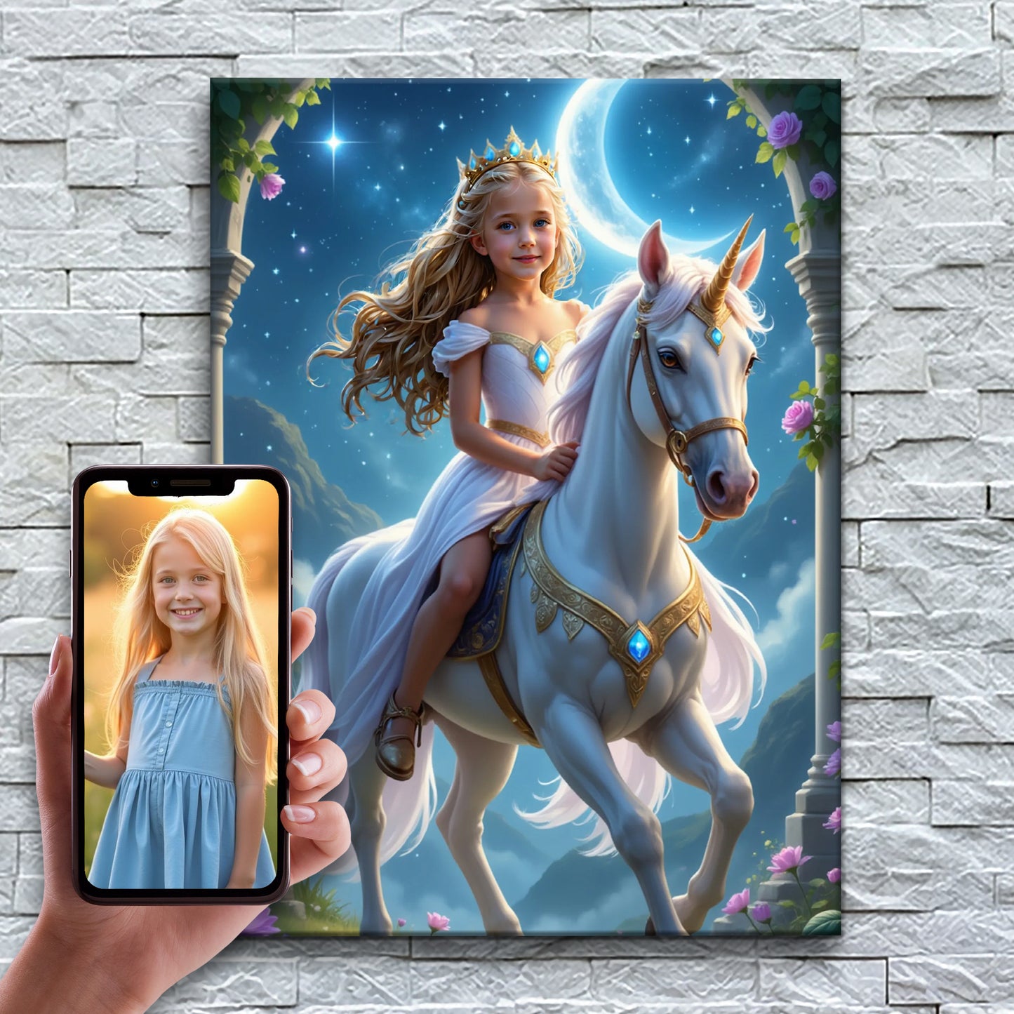 La Princesa Unicornio del Cielo