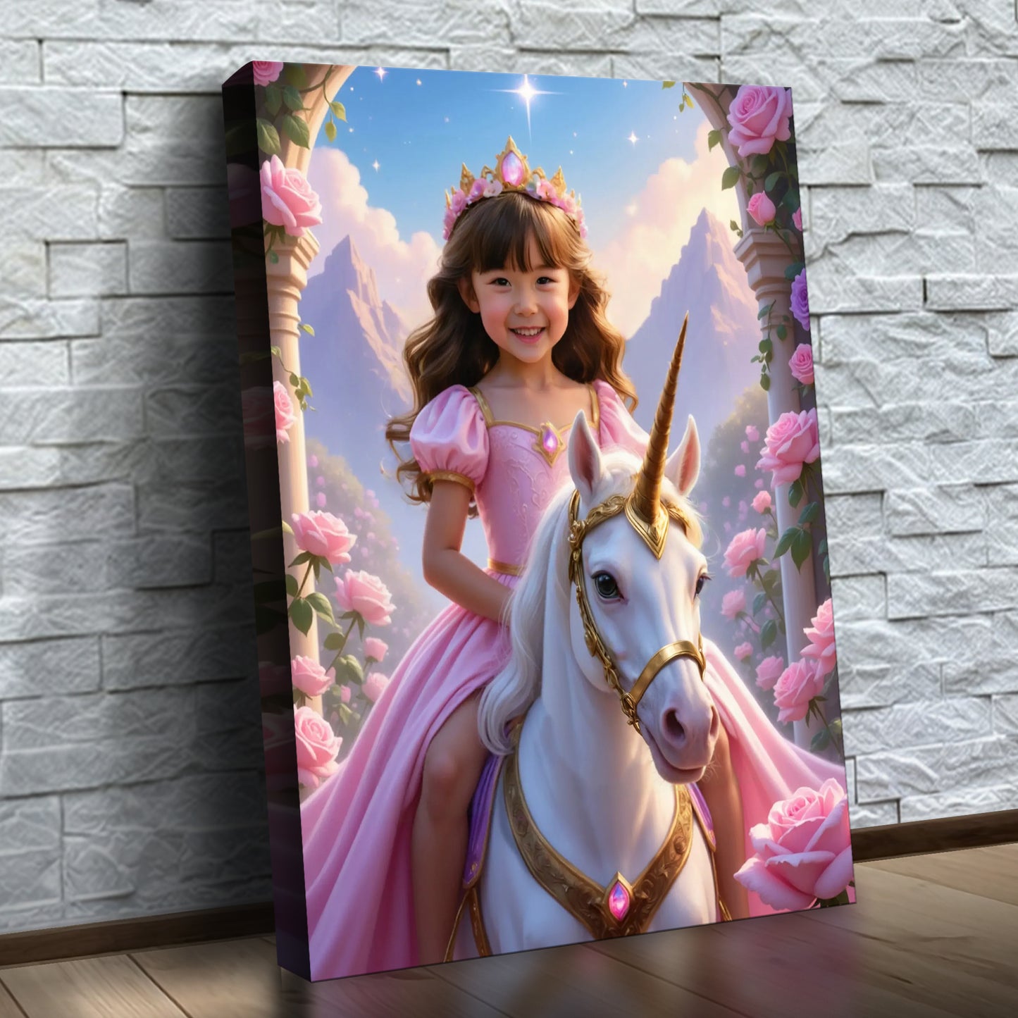 La Majestuoza Princesa Unicornio Floral