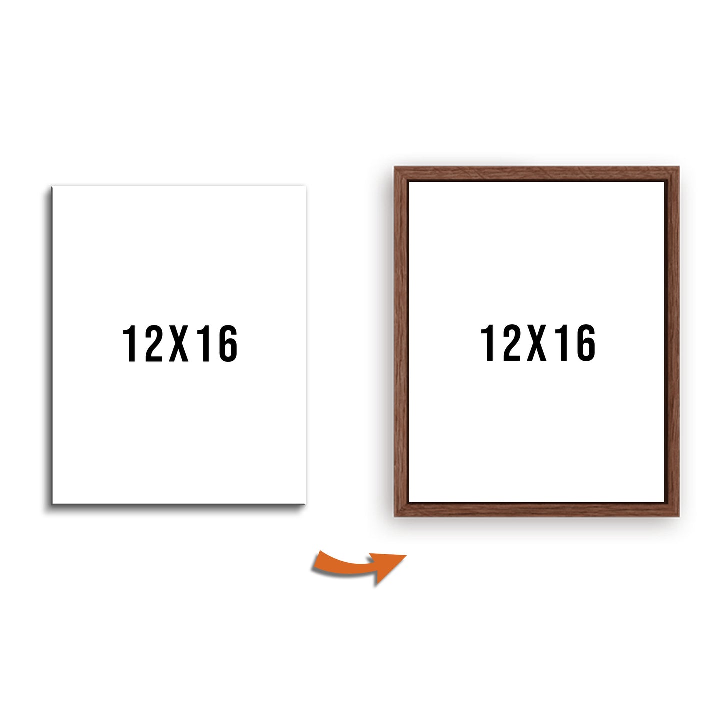 Add the Frame — Arrives Ready to Give