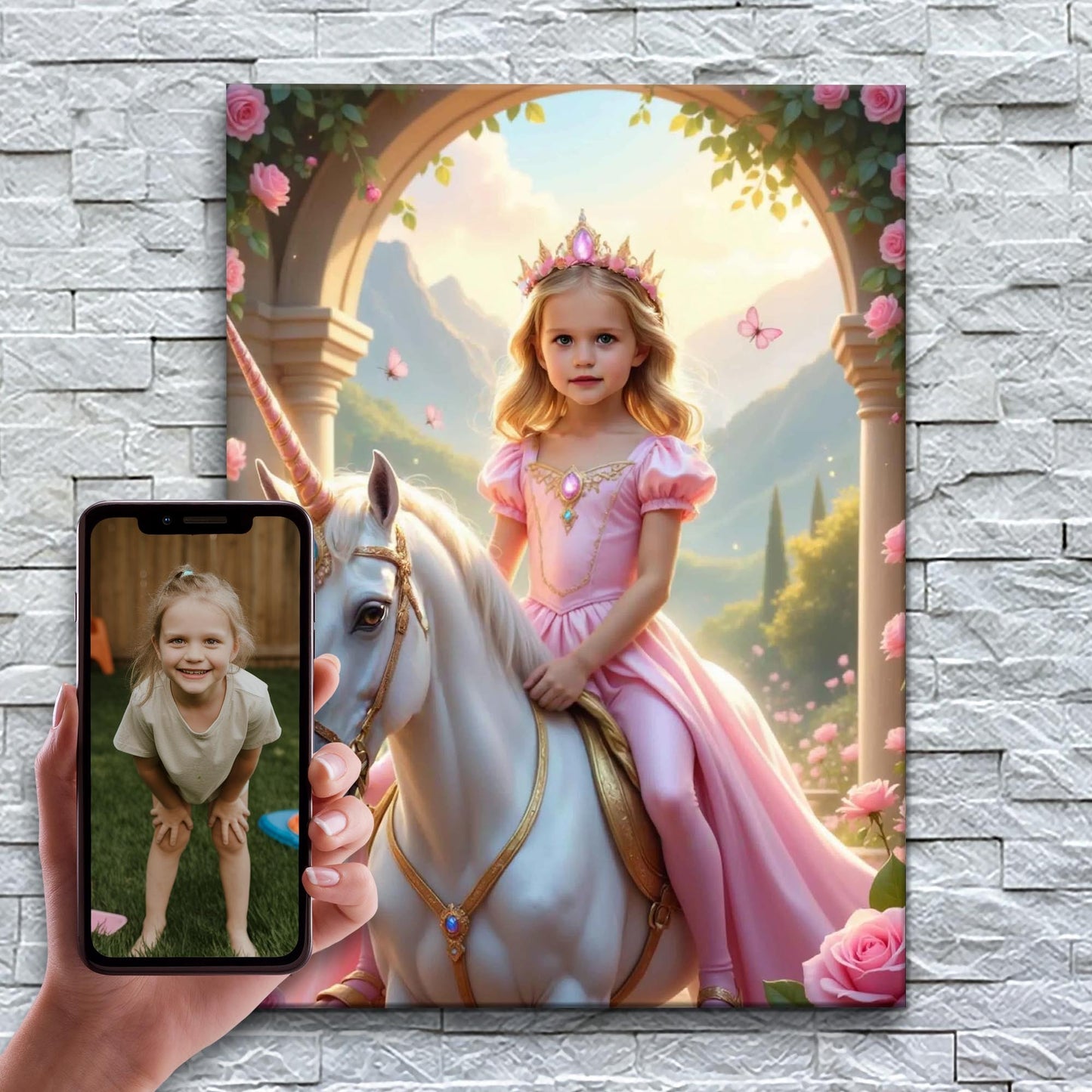 La Principessa Unicorno delle Rose