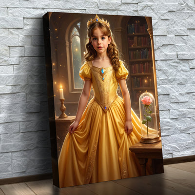 Belle et la rose enchantée