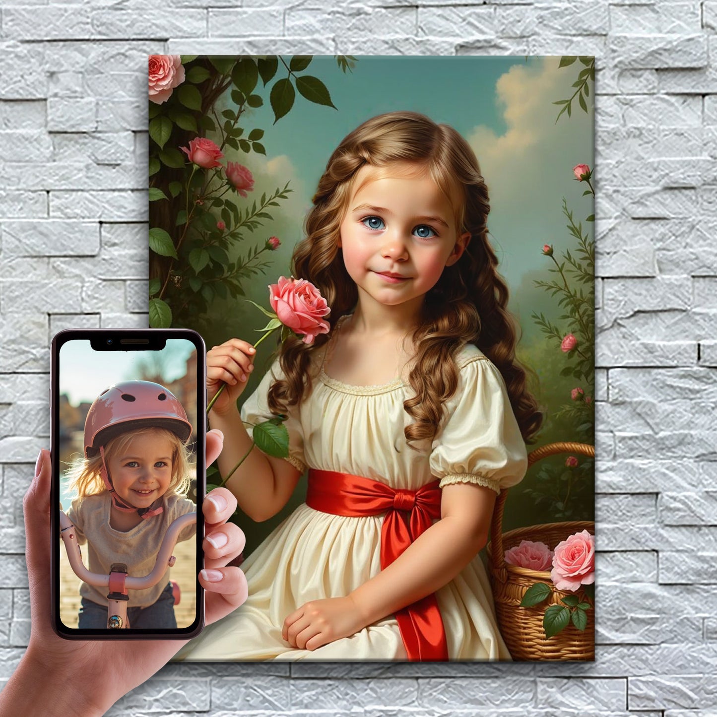 La Bambina con le Rose