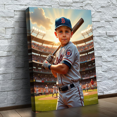 Le batteur de baseball