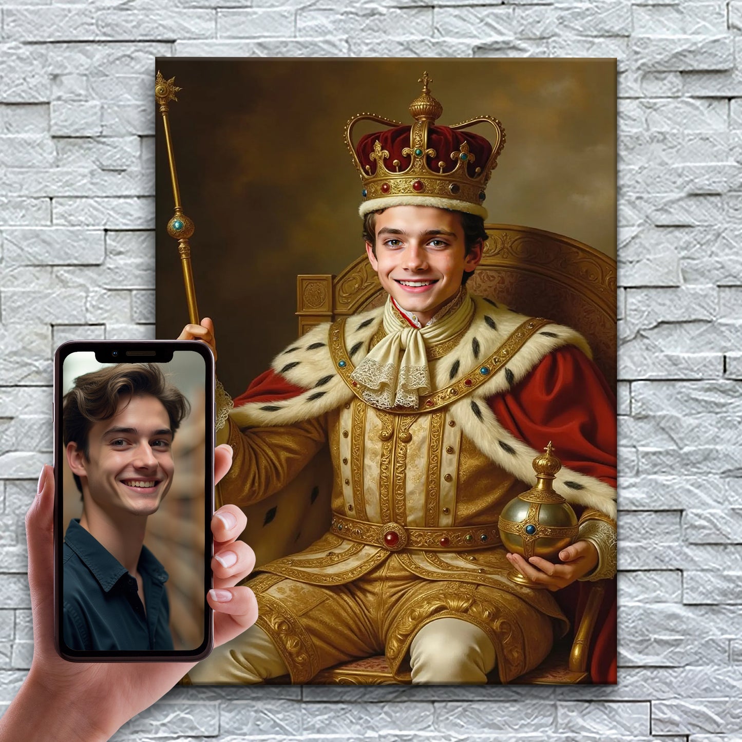 Le trône de sa majesté