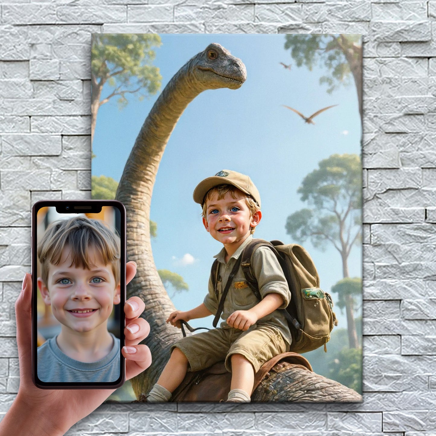 Le chevaucheur de dinosaure