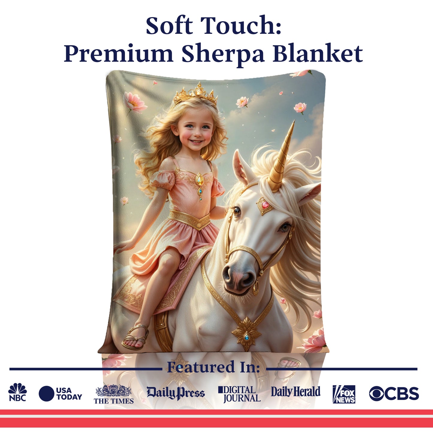 The Soft Bloom Unicorn Princess