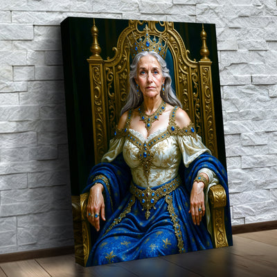The Sapphire Consort's Throne