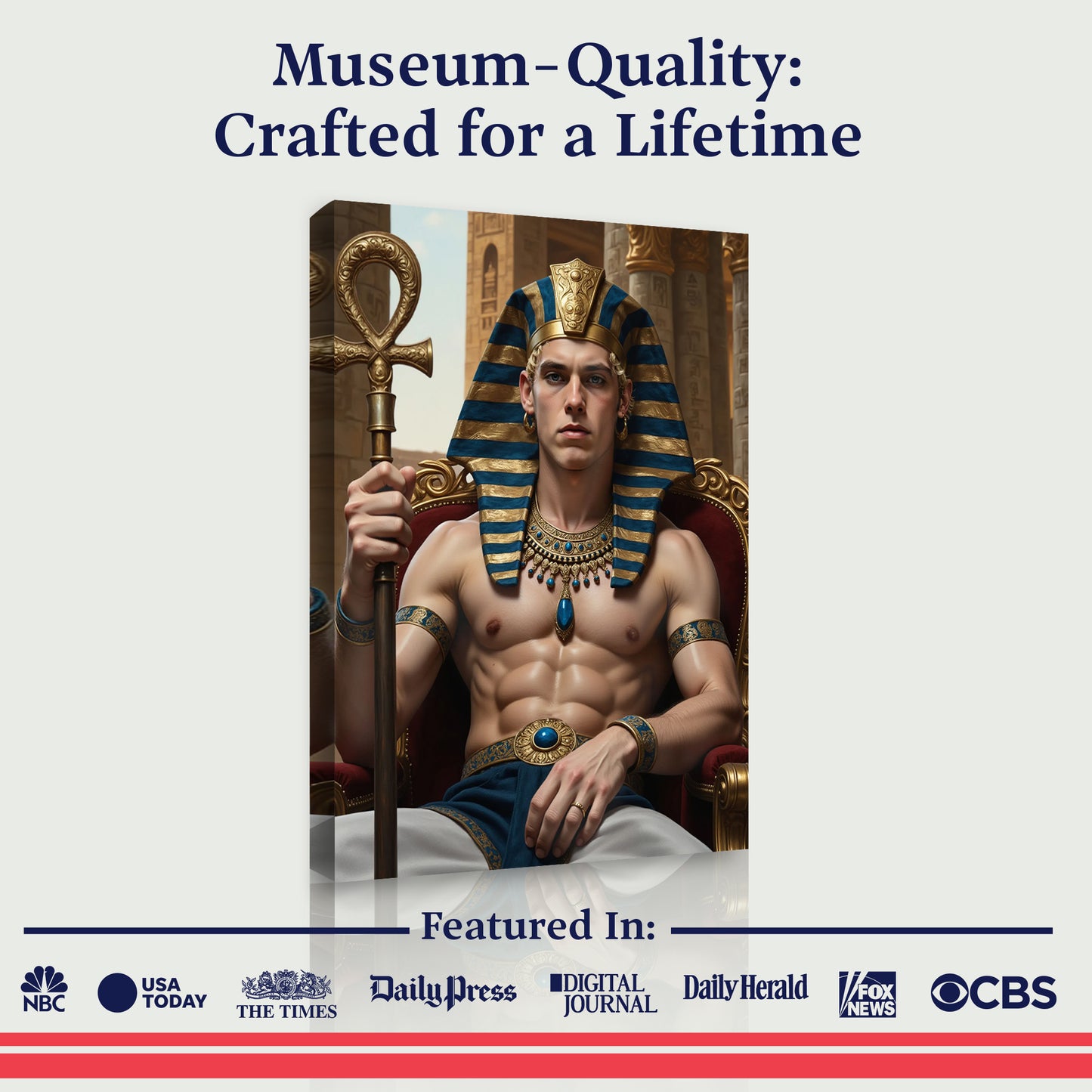 Le puissant pharaon