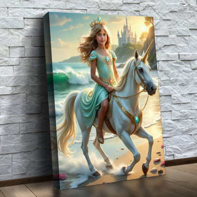 La princesse des rivages et sa licorne