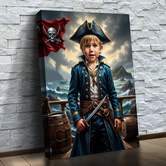 Le capitaine pirate audacieux