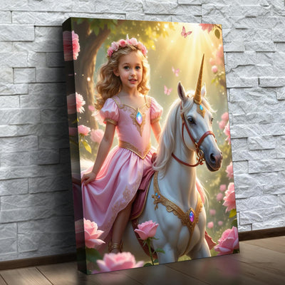 La princesse aux roses et sa licorne