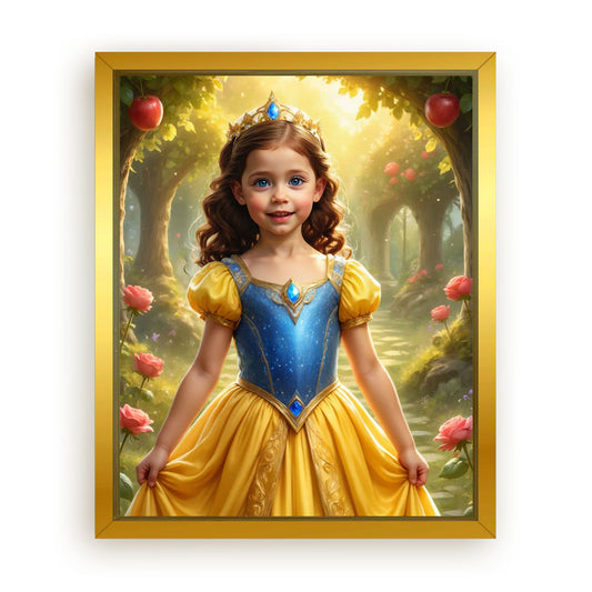 Save 33% When You Add A Frame To Your 18x24 'The Snow-White Apple Orchard' Canvas Now