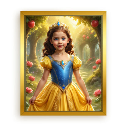 Save 33% When You Add A Frame To Your 16x20 'The Snow-White Apple Orchard' Canvas Now