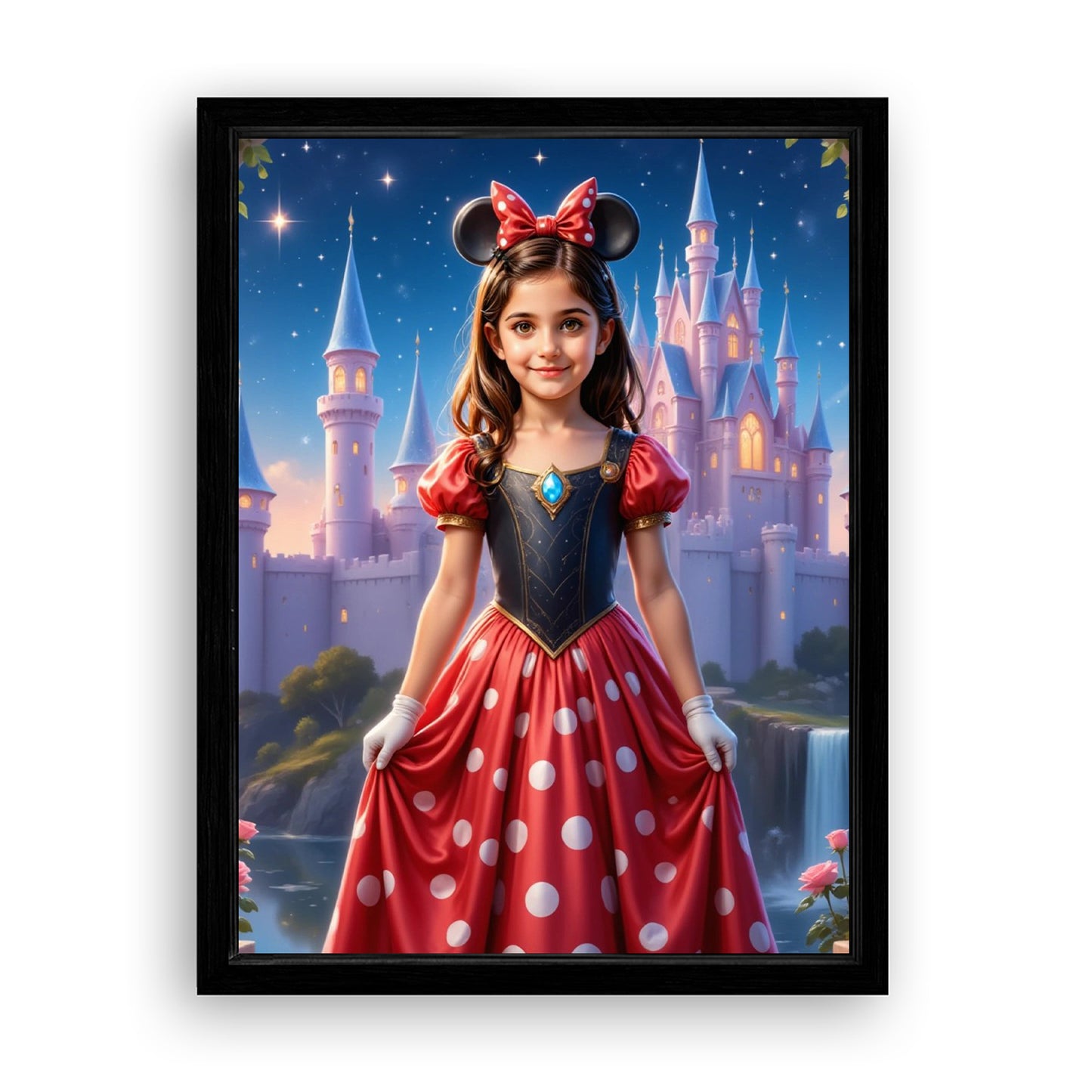 Make Your 18x24 Inches 'The Minnie Dreams' Canvas Even More Special, Add a Beautiful Premium Frame & Make It Truly Gift-Ready!