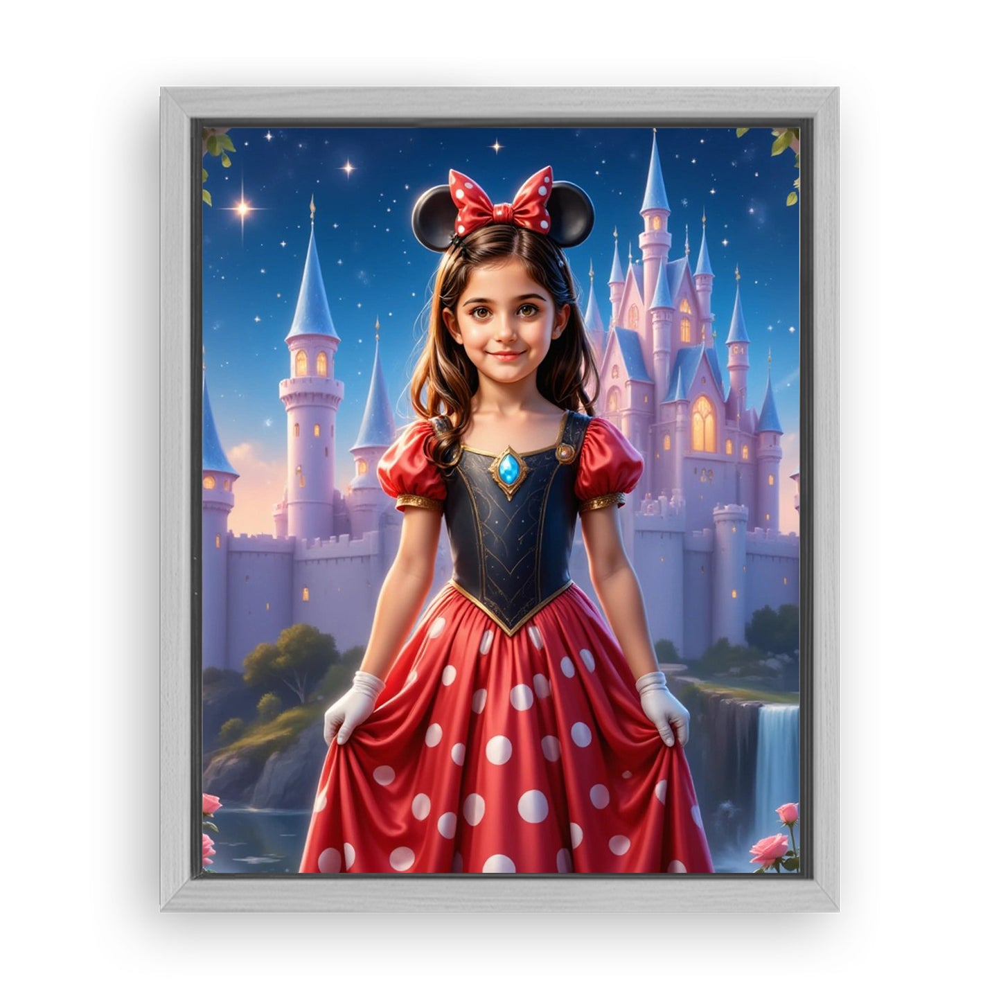 Make Your 10x08 Inches 'The Minnie Dreams' Canvas Even More Special, Add a Beautiful Premium Frame & Make It Truly Gift-Ready!