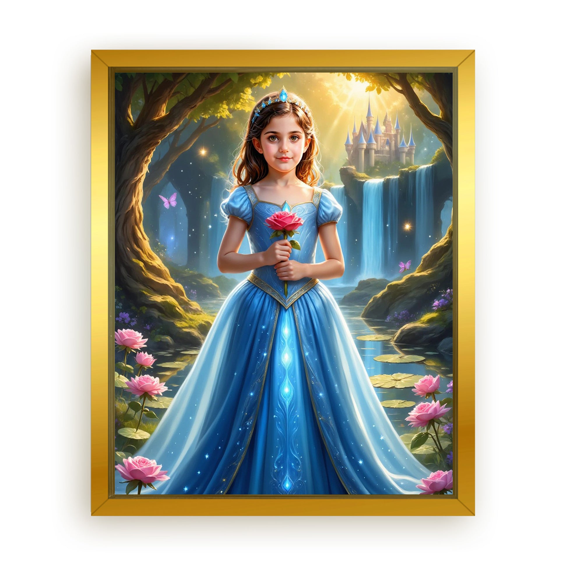 Save 33% When You Add A Frame To Your 10x08 'The Magic Blossom' Canvas Now