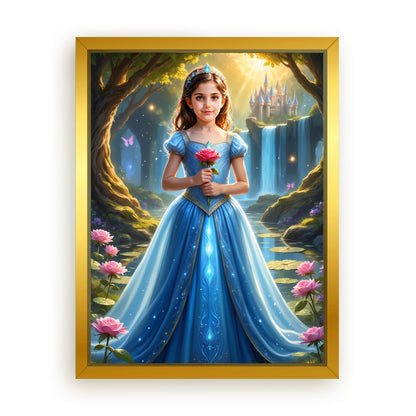 Save 33% When You Add A Frame To Your 12x16 'The Magic Blossom' Canvas Now