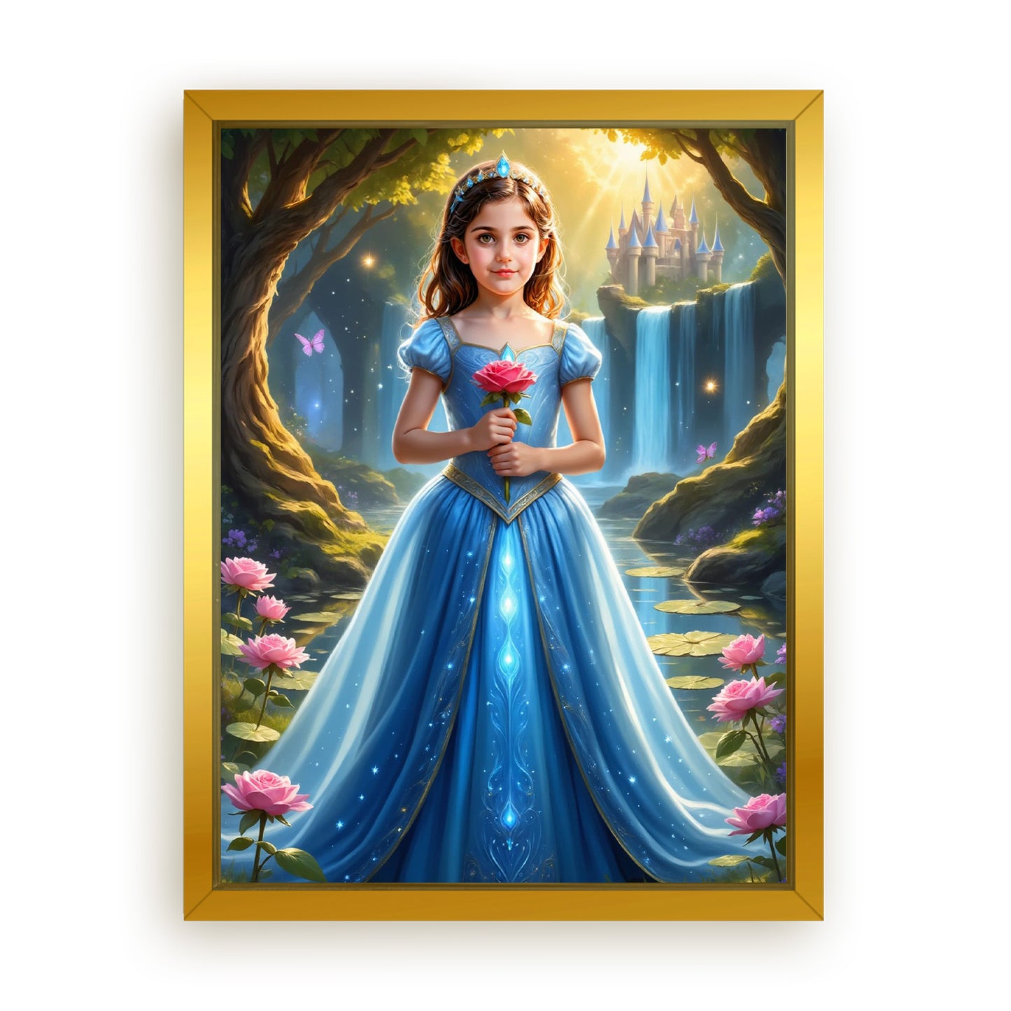 Save 33% When You Add A Frame To Your 18x24 'The Magic Blossom' Canvas Now
