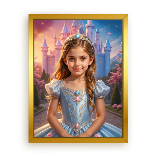 Save 33% When You Add A Frame To Your 18x24 'The Cinderella Glow' Canvas Now