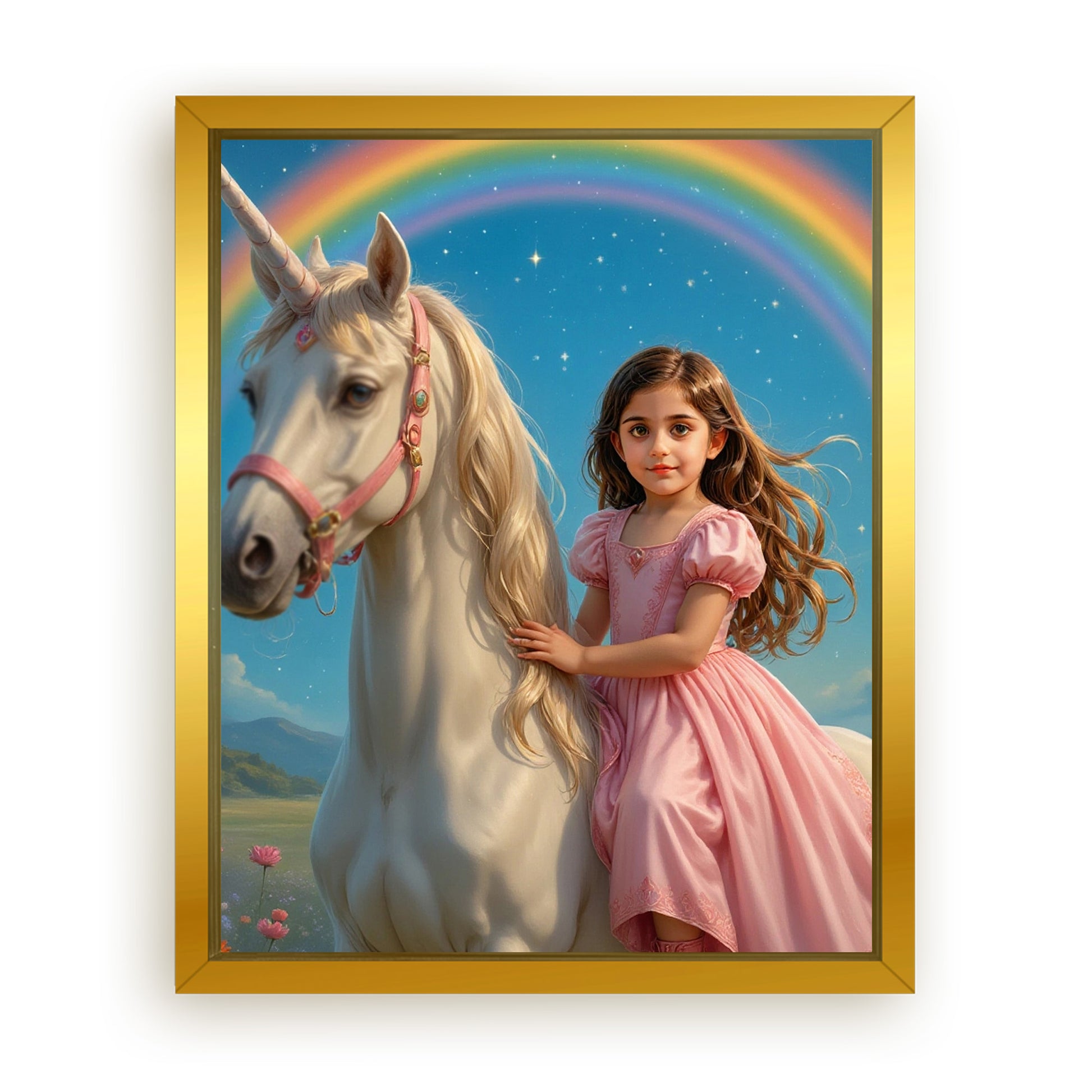 Save 33% When You Add A Frame To Your 16x20 'The Dreamland Fantasy' Canvas Now