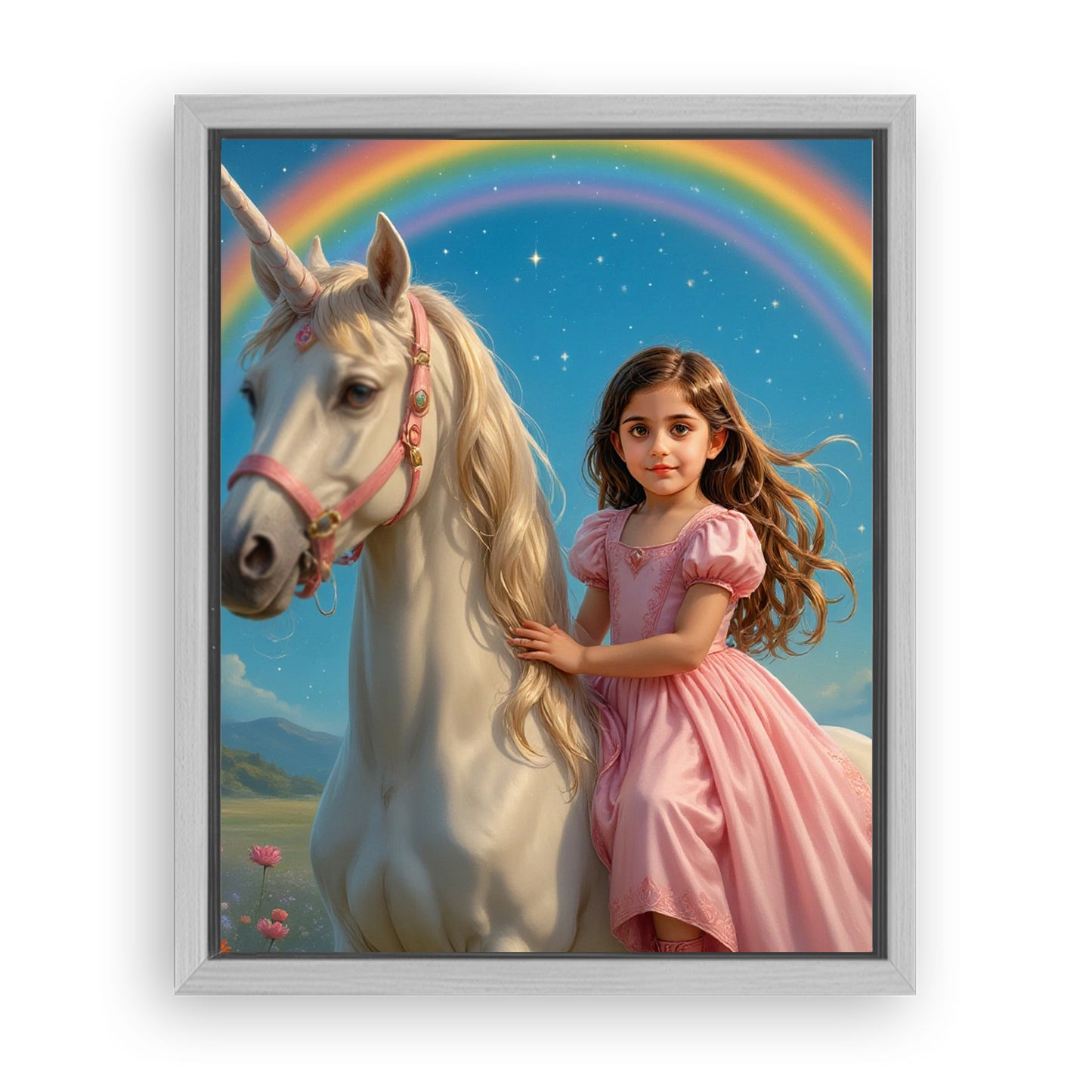 Save 33% When You Add A Frame To Your 16x20 'The Dreamland Fantasy' Canvas Now