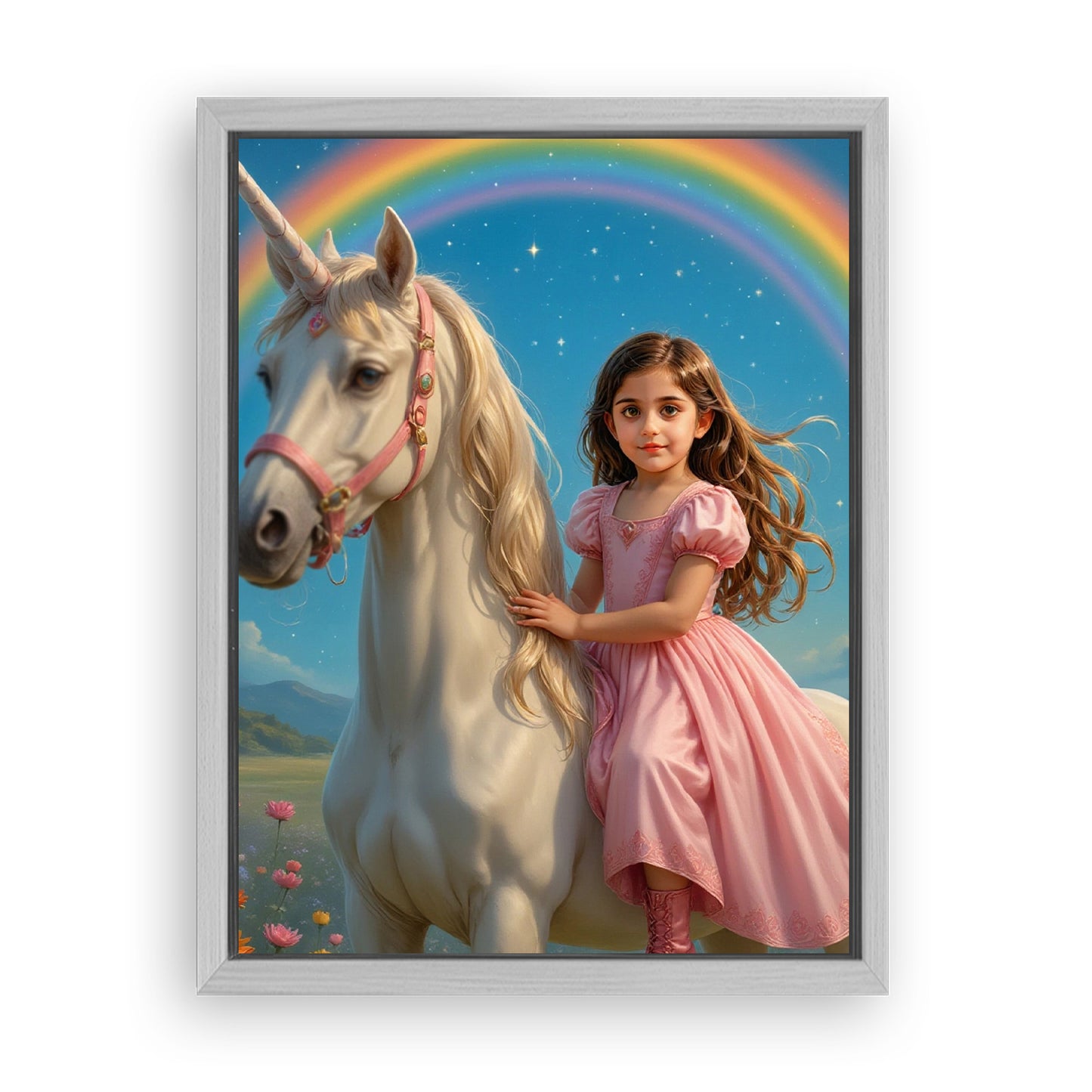 Save 33% When You Add A Frame To Your 12x16 'The Dreamland Fantasy' Canvas Now
