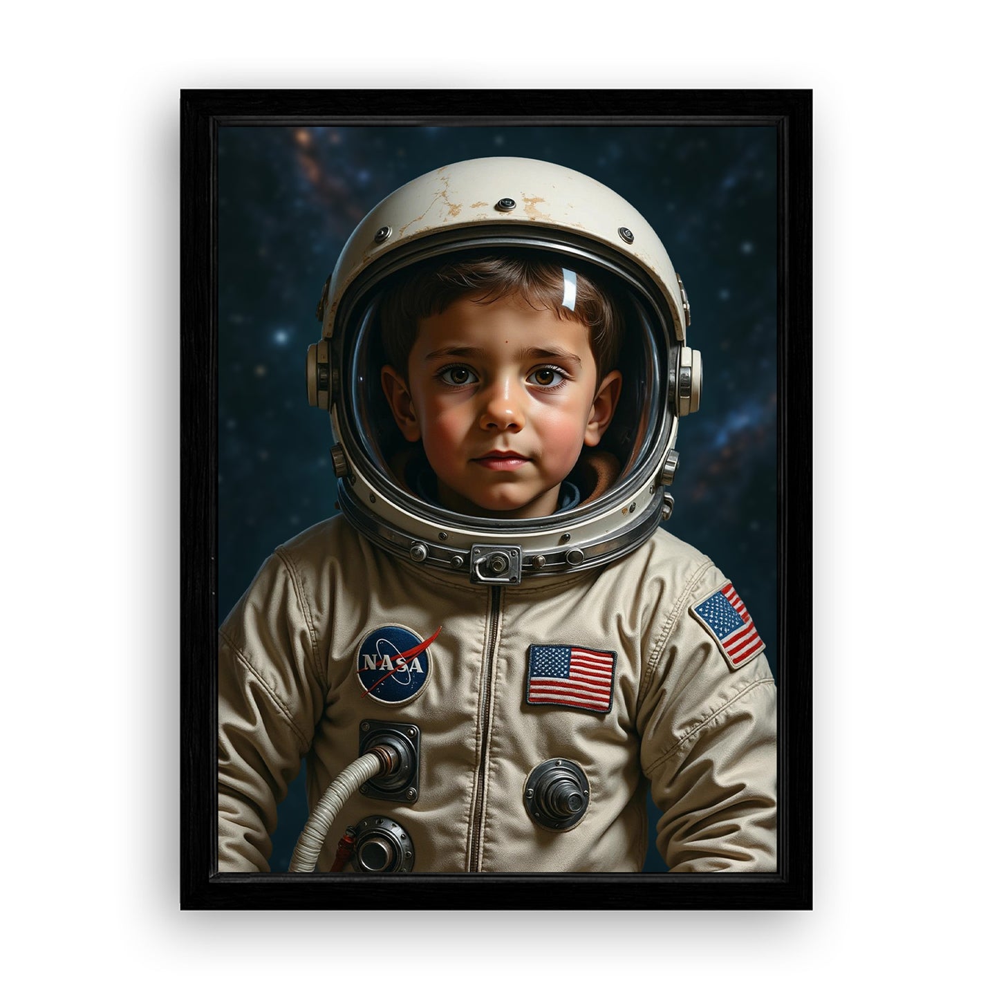 Save 33% When You Add A Frame To Your 18x24 'The Next Astronaut' Canvas Now