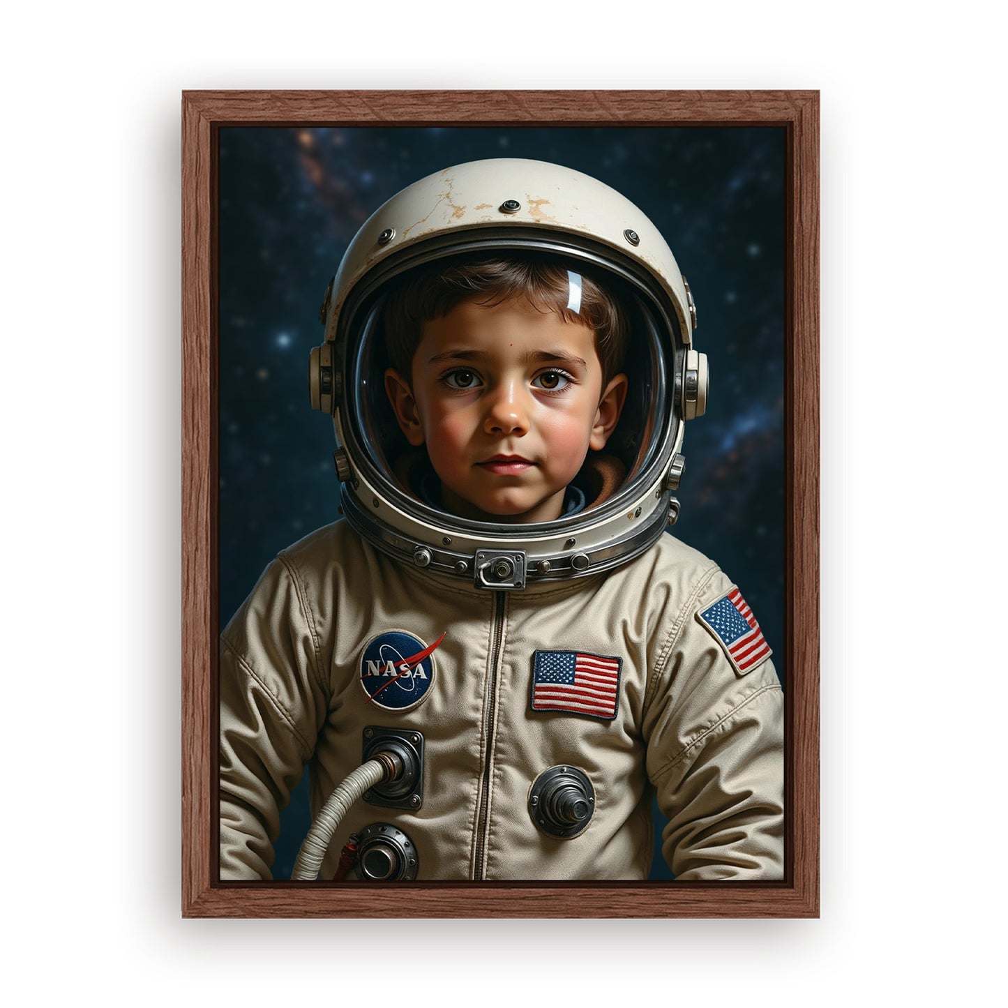 Save 33% When You Add A Frame To Your 12x16 'The Next Astronaut' Canvas Now