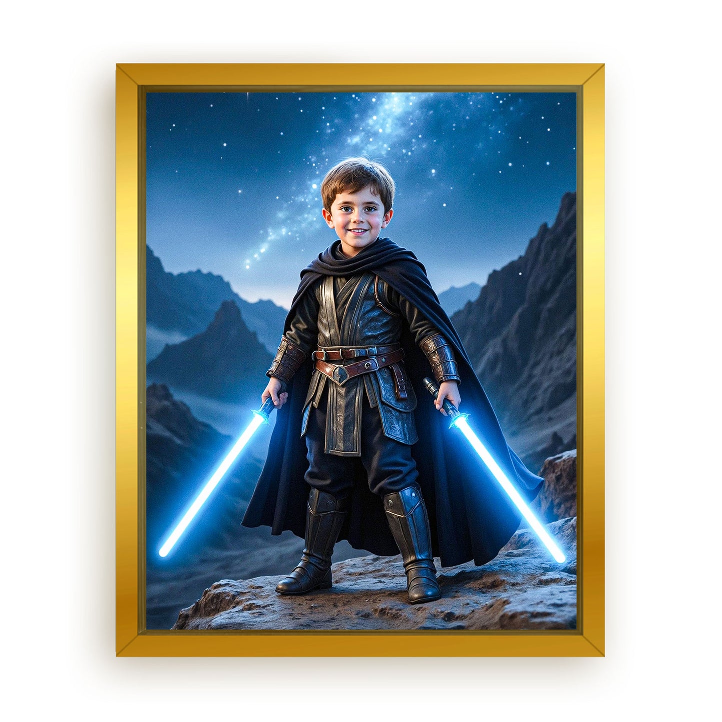 Save 33% When You Add A Frame To Your 10x08 'The Sky Guardian' Canvas Now