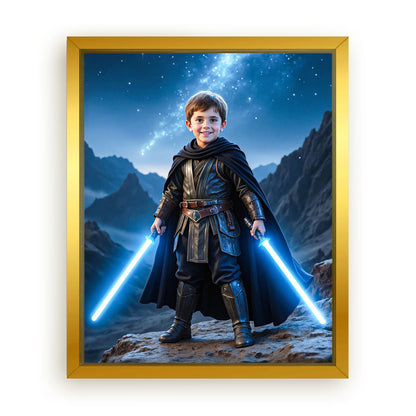 Save 33% When You Add A Frame To Your 10x08 'The Sky Guardian' Canvas Now