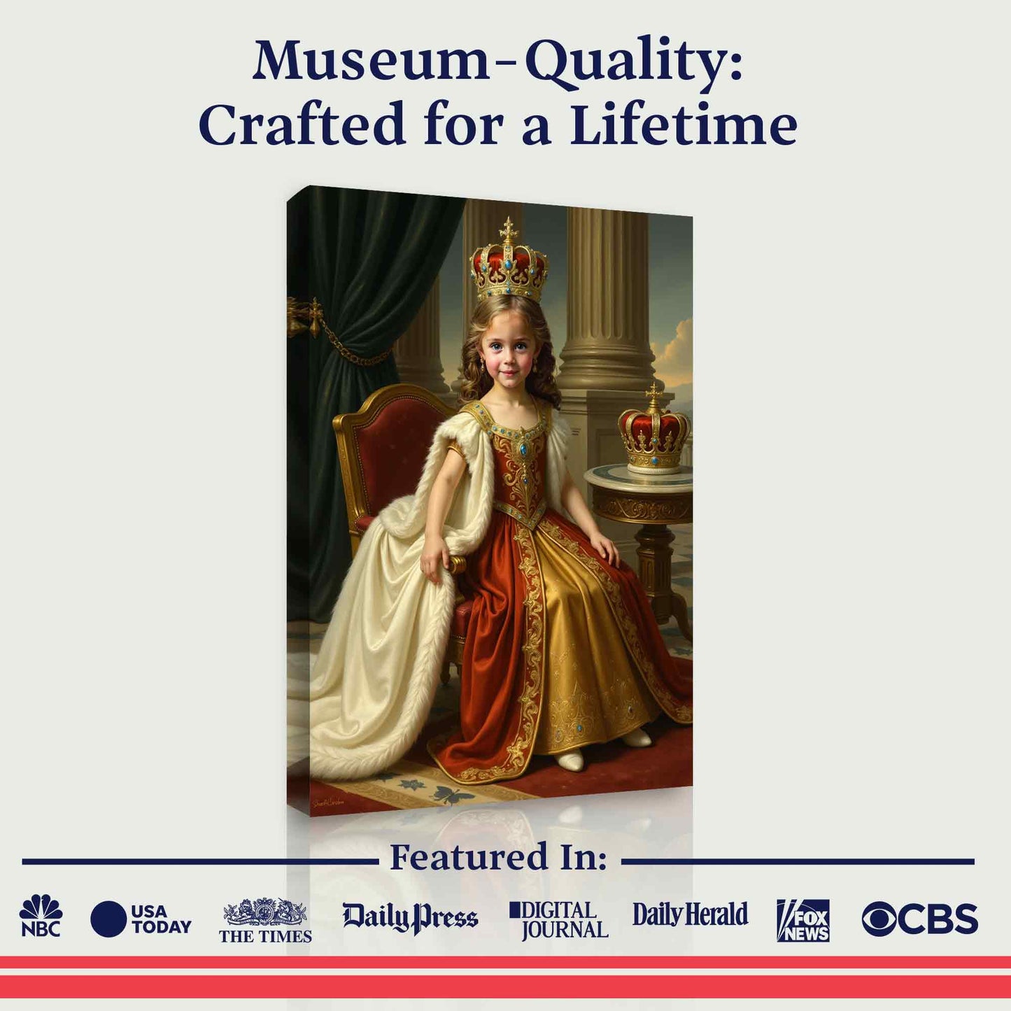 La reine au manteau écarlate