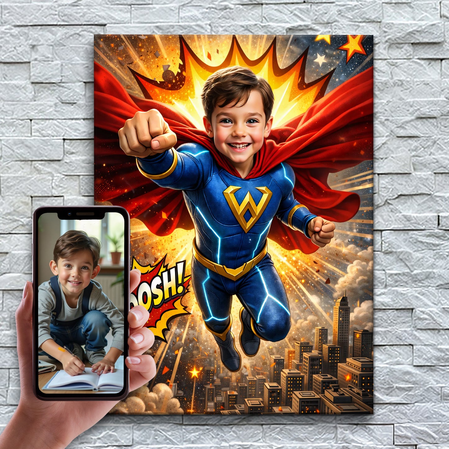The Brave Little Superhero