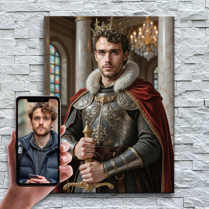 Le majestueux roi chevalier