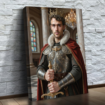 Le majestueux roi chevalier