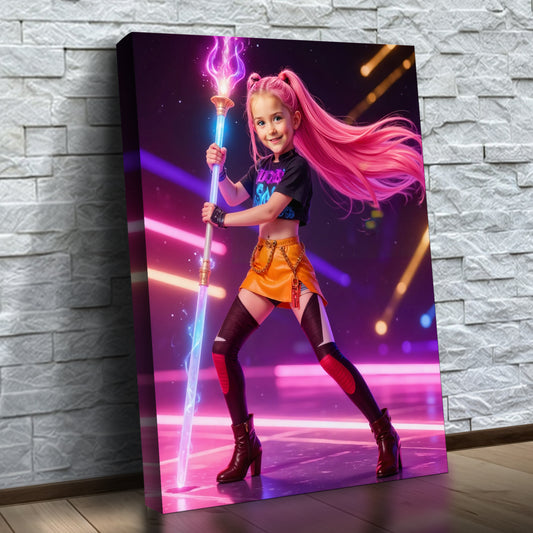 K-Pop Queen La Cometa Rosa