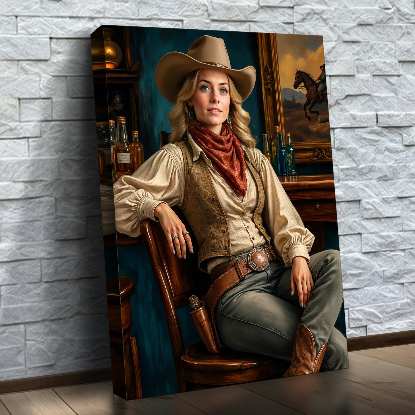 The Poised CowGirl
