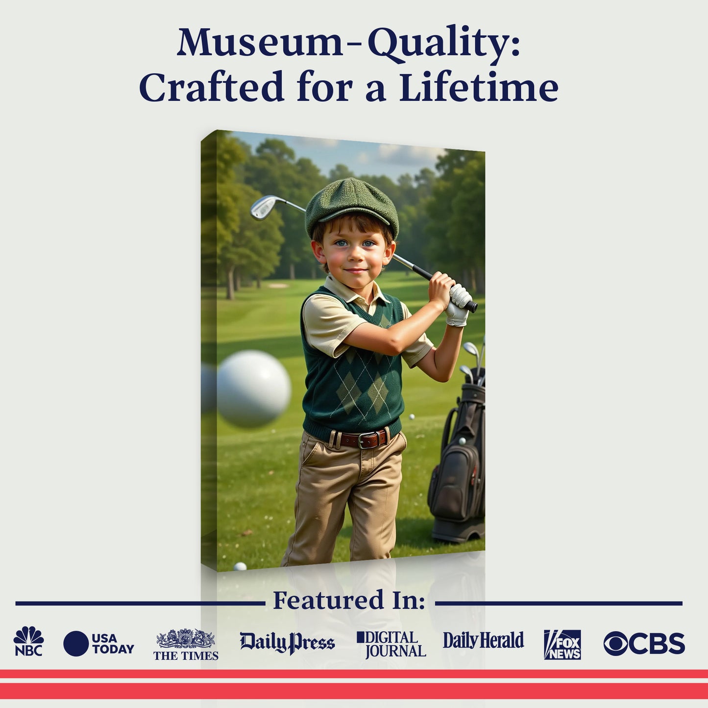 Le petit golfeur