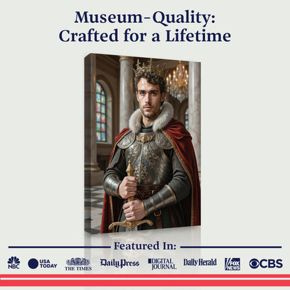 Le majestueux roi chevalier