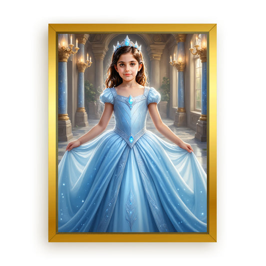 Make Your 12x16 Inches 'The Cinderella’s Grand Ballroom' Canvas Even More Special, Add a Beautiful Premium Frame & Make It Truly Gift-Ready!